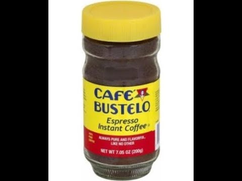 YouTube video about: How to make cafe bustelo coffee?