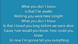 Monrose   what you don&#39;t know lyrics