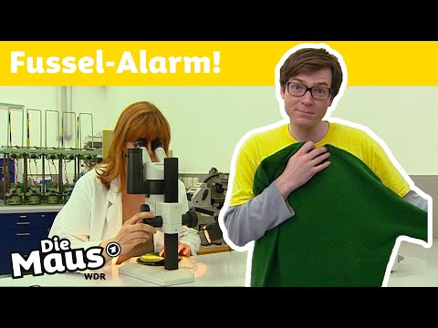 Wie entstehen Fussel am Pulli? | Die Maus | WDR