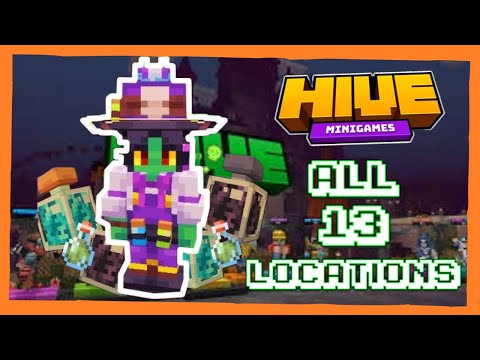 New Hive Halloween Update | All 13 Ingredient Locations