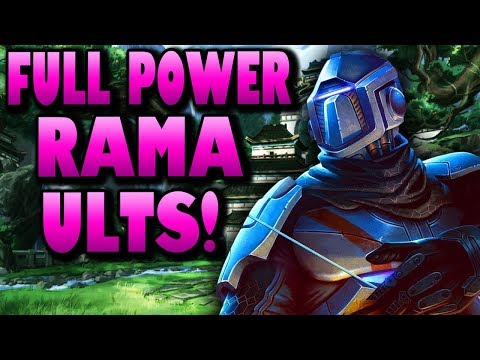 FULL POWER RAMA HAS INSANE ULT DAMAGE! GIRDLE OP! - Masters Ranked Duel - SMITE