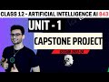 Class 12 Capstone Project Expected Questions CBSE 2024 AI 843 Artificial Intelligence Aakash