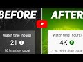 how to complete 4000 watch time and 1000 subscriber on YouTube (fast) part 1