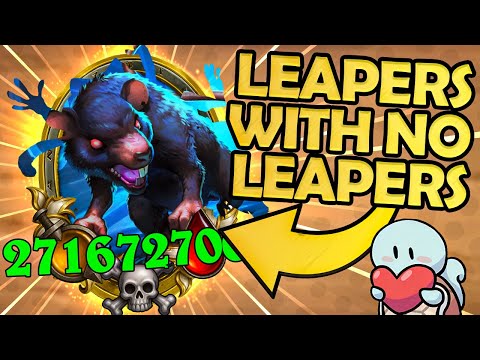 I Played LEAPERS Without Leapfrogger! | Hearthstone Battlegrounds