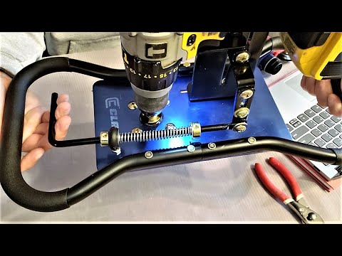 CLAM Auger Plate Trigger Modification (Ice Fishing)