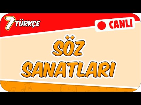 Söz Sanatları📙 7TURK3 #2026