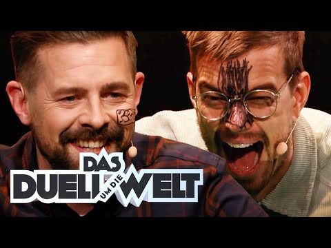 Video Thumbnail: Wer kann mehr? Joko und Klaas schmieren sich Edding ins Gesicht | PREVIEW | ProSieben