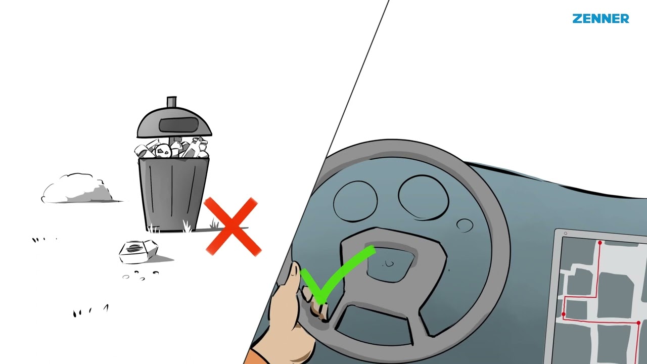 Intelligent waste management (Smart Waste) with LoRaWAN