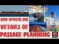 PASSAGE PLANNING GUIDELINES FOR SHIP COMPANY PASSAGE PLANNING FORM 2ND OFFICER JOB 3RD OFFICER