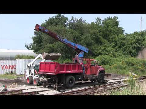 [HD] Abandoned railroad siding being restored - Melville, RI - Update 8/12/2021