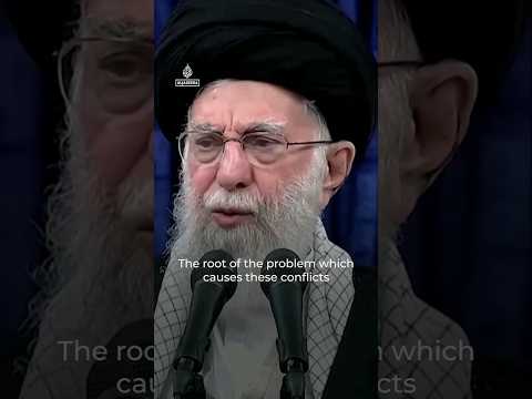 Iran superme Leader ayatollah Khomeini speech #iran #aljazeeraenglish