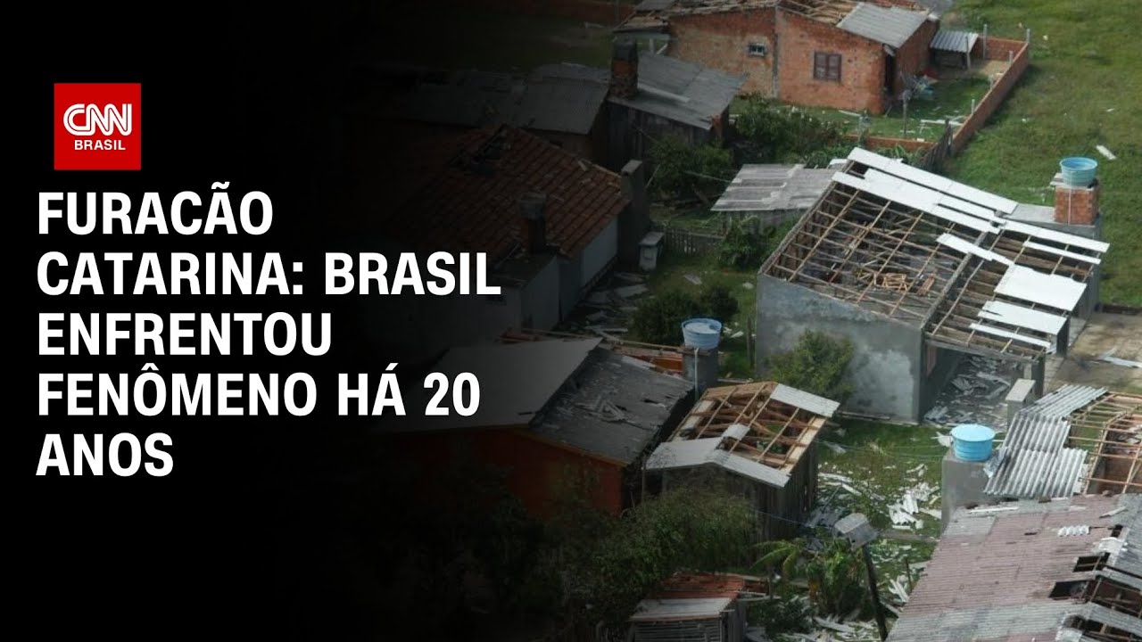 Furacão Catarina: Brasil enfrentou fenômeno há 20 anos | CNN NEWSROOM