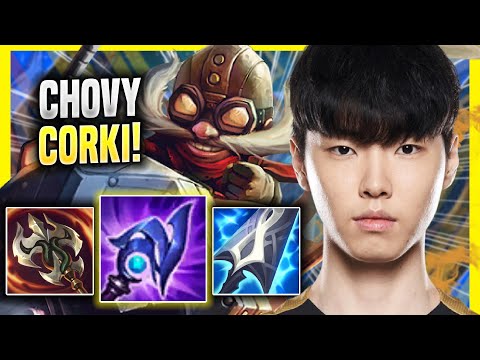 CHOVY IS A BEAST WITH CORKI! - GEN Chovy Plays Corki MID vs Talon! | Season 2022
