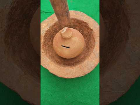 real mitti ka gullak pis diya #clay