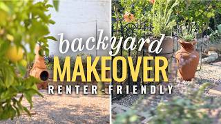 How to Fix a "Sad" Backyard: The Transformation of My Rental Space