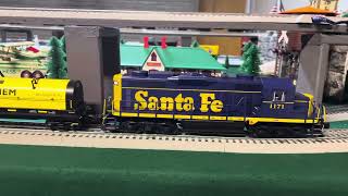My O Gauge Forum Party; Christmas gift Mernard's box car..