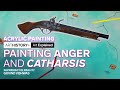 Painting Anger and Catharsis | Art Explained in 5 Minutes| Supremacy In Reality by Govind Vishwas |