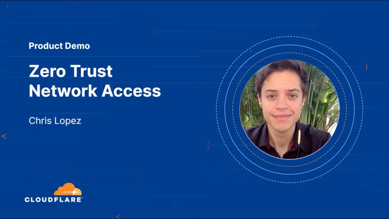 Cloudflare Zero Trust Network Access Demo