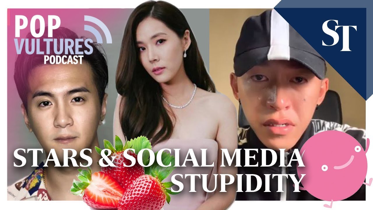 Stars & Social Media Stupidity | Pop Vultures Podcast | The Straits Times