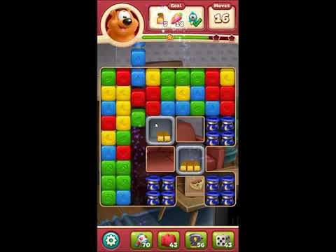 Toon Blast Level 2874 - NO BOOSTERS 🐻🐺🐱 | SKILLGAMING ✔️