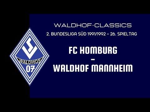 1991/92 | FC Homburg - SV Waldhof Mannheim