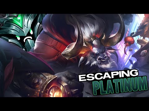 ROAD TO MASTERS! Can My Alistar Support Escape PLATINUM!? | EP1