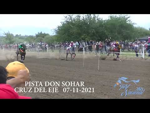 PISTA DON SOHAR - CRUZ DEL EJE 07-11-2021 - GALAN - MONJITA - EL BICHO