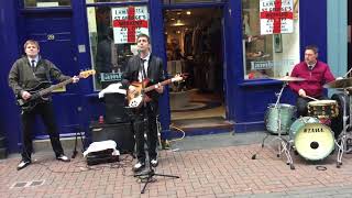 The Maximum Jam play Going Underground at Carnaby Street