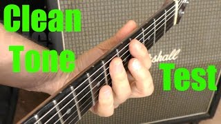 Guitar Licks - Clean Tone Test