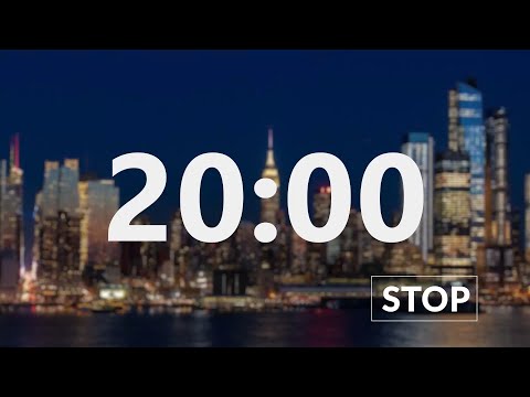 20 Minute Countdown Timer | New York City (NYC)