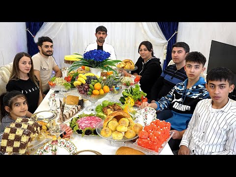 Full Movie All 25 Guests from the Village! Cook Azerbaijani food