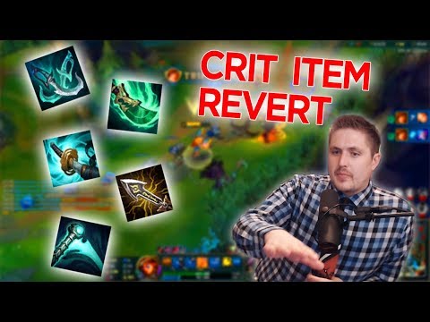 SPLURGE_TV Rundown of the Crit Item Rework (Patch 9.3)
