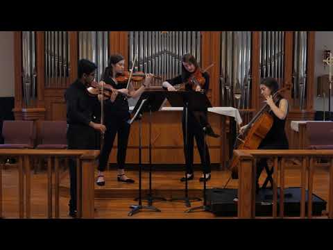 WCPE String Quartet plays Beethoven String Quartet, Op. 95, Mvt. 1