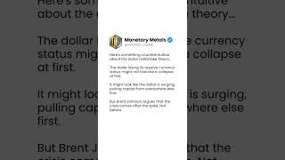 Why A Strong Dollar Can Signal A Bigger Crisis