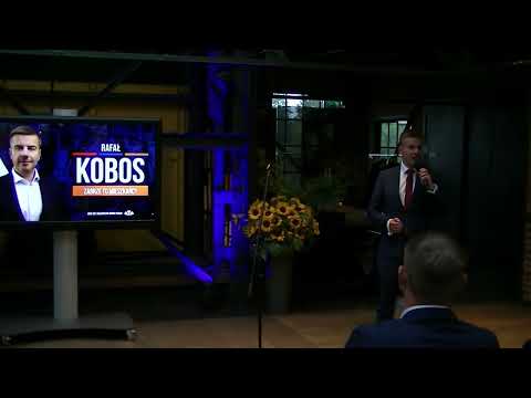 Rafał Kobos zaprezentował się oficjalnie jako kandydat na prezydenta Zabrza