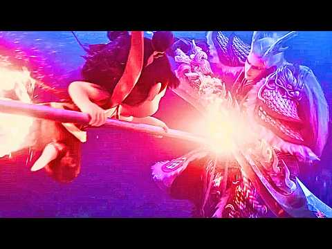 Ne Zha 2 | Ne Zha vs Ao Bing’s Dad Fight Scene Recap