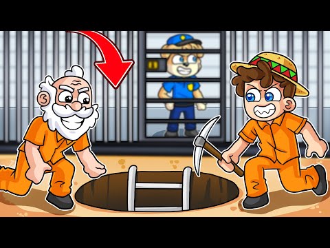 ¡ESCAPAMOS de la PRISION de MAXIMA SEGURIDAD con AMIGOS ! 😲👮🏻‍♂️🚨 SILVIOGAMER en CUFFBUST