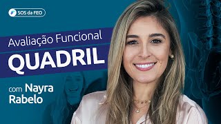 Quais são os testes funcionais para o quadril?