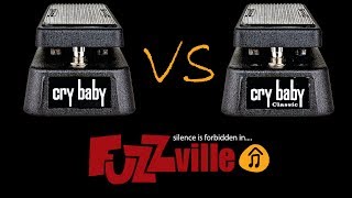 Video thumbnail for Dunlop Original Cry Baby vs Classic Cry Baby by Fuzzville