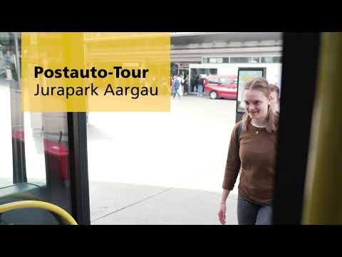 Postauto-Tour durch den Jurapark Aargau