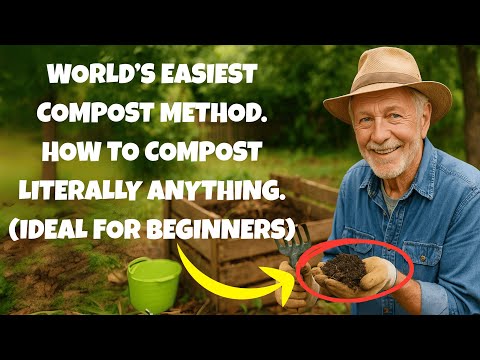 Worlds Easiest Compost Method - How To Compost Literally Anything - Ideal For Beginners
