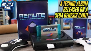 A New Techno Music Album Released On A Sega Genesis Cartridge! Remute Technoptimistic Deluxe Edition
