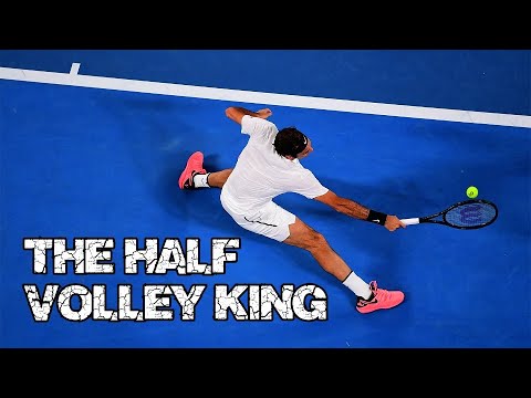 20 Brilliant Roger Federer Half Volleys You've Never Seen Before!