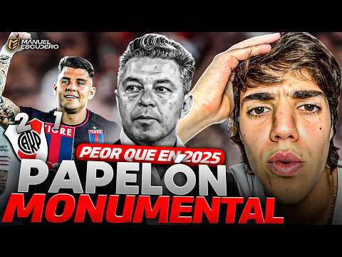 RIVER Y OTRO ¡PAPELON! EN EL MONUMENTAL: 1-4 VS TIGRE ¿PEOR QUE EN 2025?