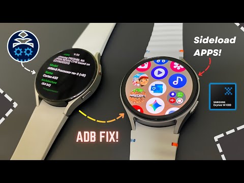 How to install Apps & Games on Galaxy Watch 4/5/6/7/8 Series! 