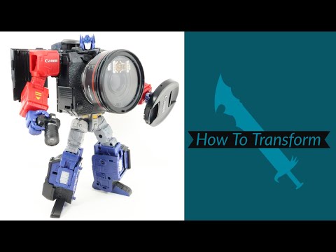 How To Transform: Transfomers/Canon Optimus Prime R5