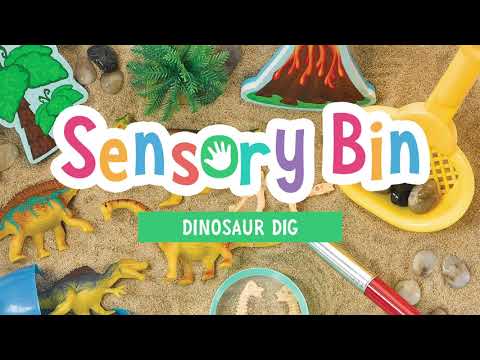 Sensory Bin - Dinosaur Dig