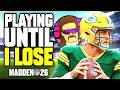 Der Ehemalige NFL Quarterback Spielt Madden Bis Er Wieder Verliert