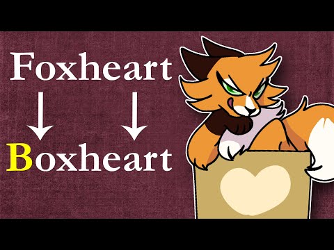 Warriors Cats Names but One Letter is Replaced