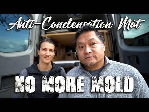 Anti-Condensation Mat for Your Camper Van Mattress // NO MORE MOLD!